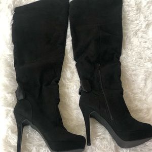 Black Knee-high Boots